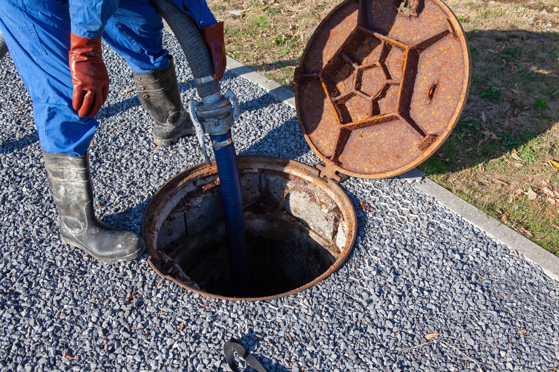 checking of sewage works